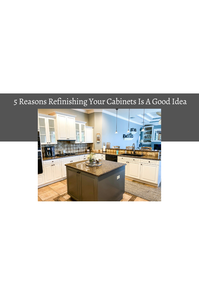 5 Reasons Refinishing Your Kitchen Cabinets Is A Good Idea - Not too ...