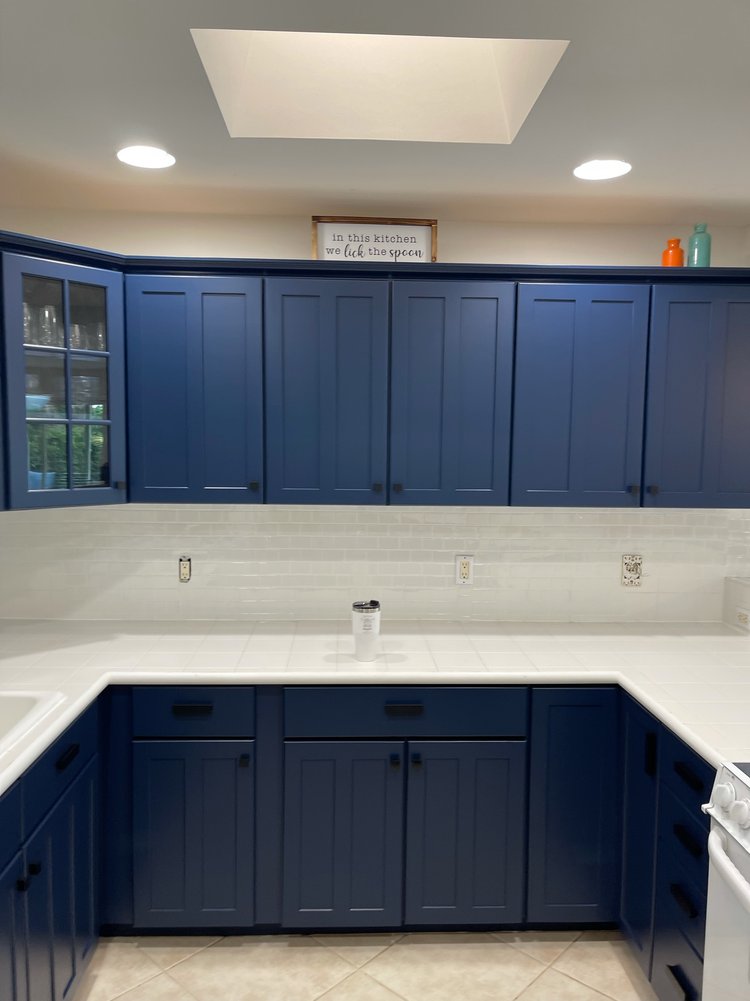 Painted Kitchen Cabinets