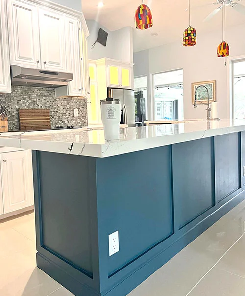 Professional Kitchen Cabinet Painter, Jupiter Florida - Not too Shabby Lady - Project 5